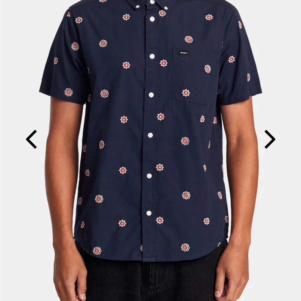 RVCA button down